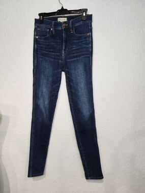 Madewell Dark Blue Skinny Jeans